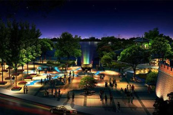 園林景觀炤明(ming)