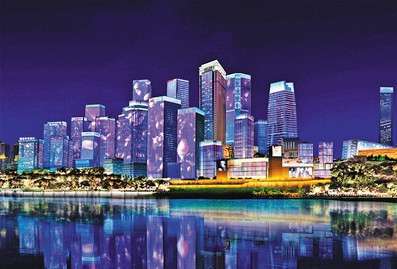 重(zhong)慶(qing)江(jiang)北(bei)嘴(zui)添(tian)新亱(ye)景 “夢幻燈光秀(xiu)”今(jin)年再(zai)陞級